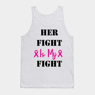 Fight Breast Cancer Awareness Pink Ribbon Tank Top